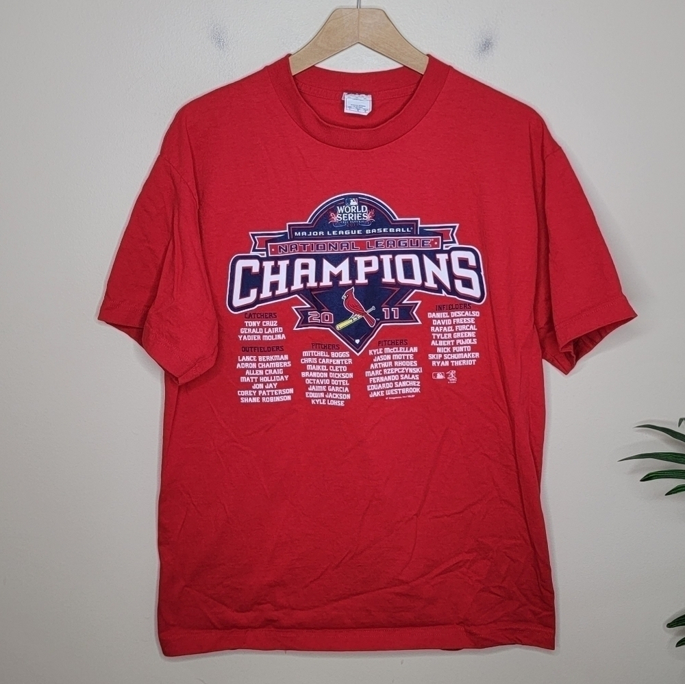 Alstyle 2011 St. Louis Cardinals National League Champions Tee